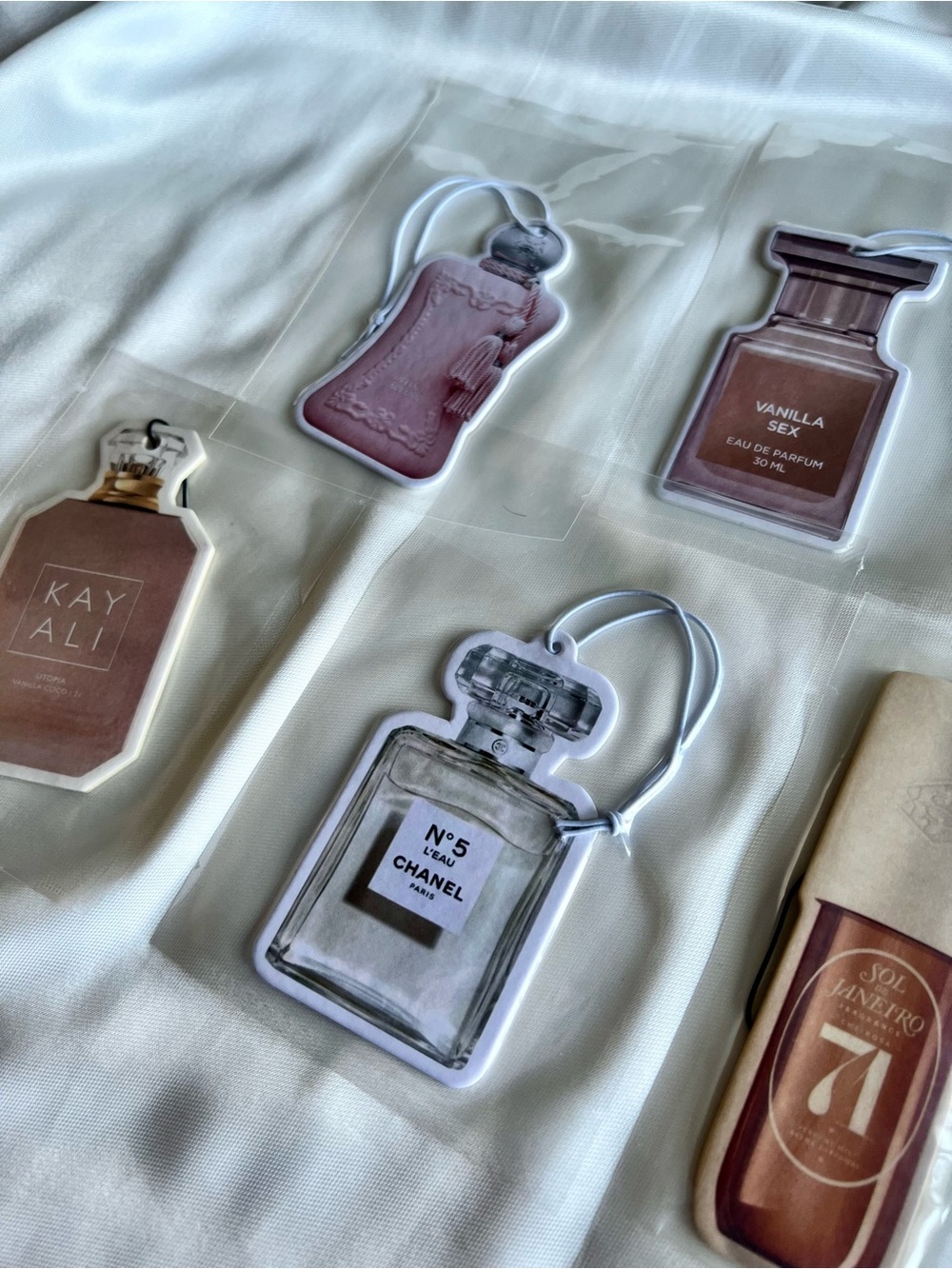 Car Air Freshener 5 Piece Set